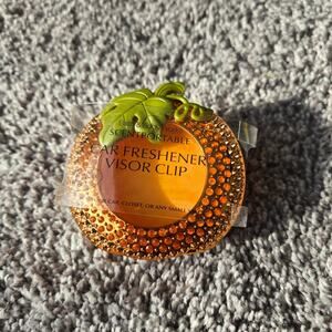 Bath & Body Works Car Fragrance Visor Clip‎ PUMPKIN